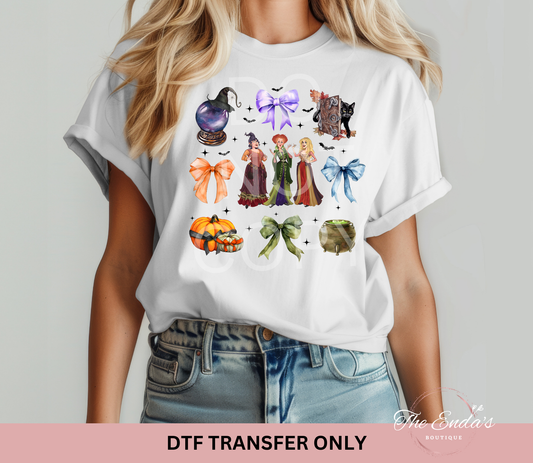 Coquette Bad Witches DTF Transfer