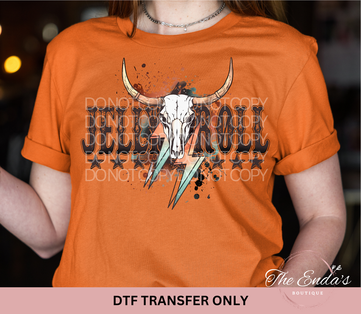 Jelly Roll DTF Transfer