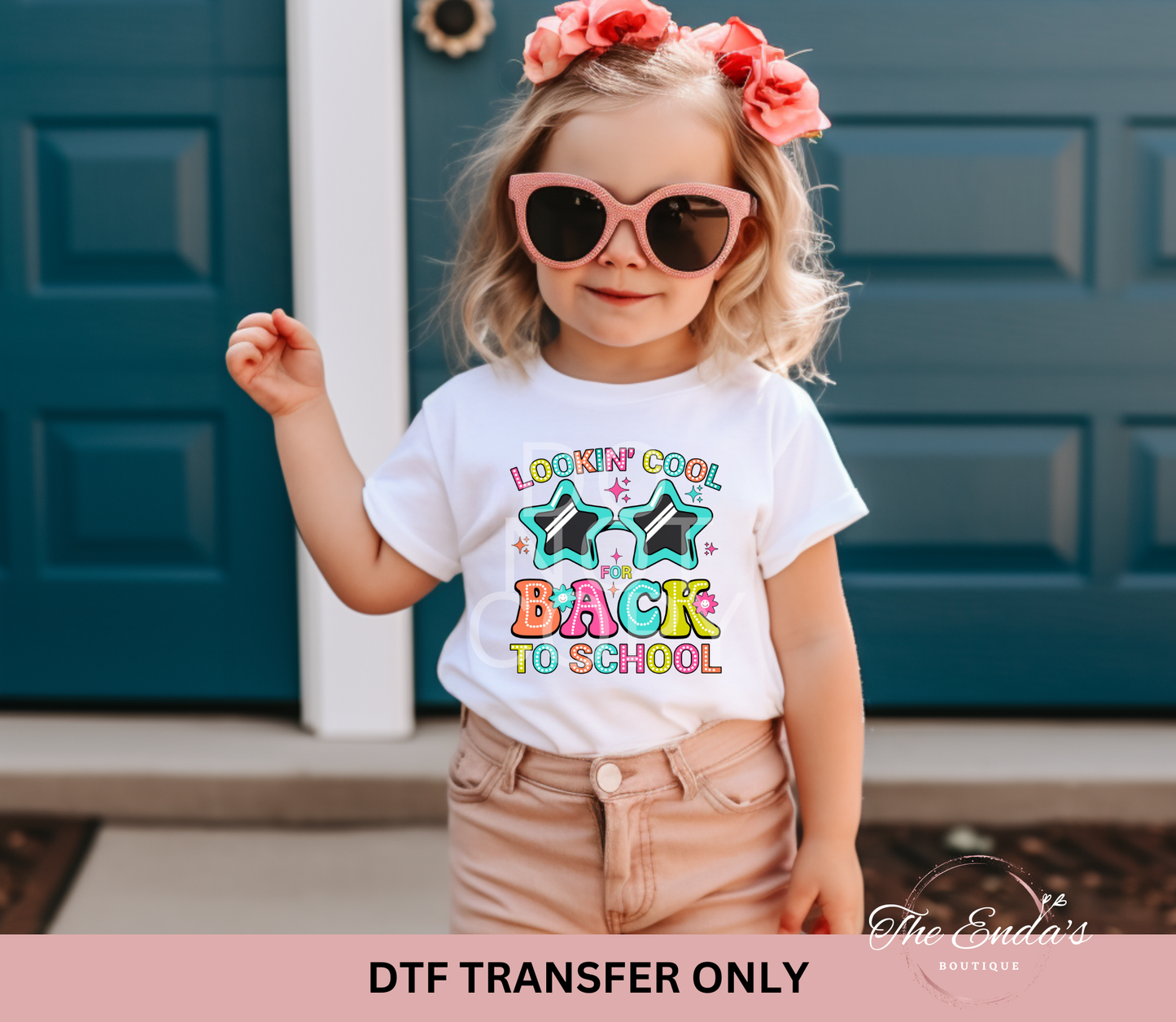 Lookin' Cool For Back To School DTF Transfer