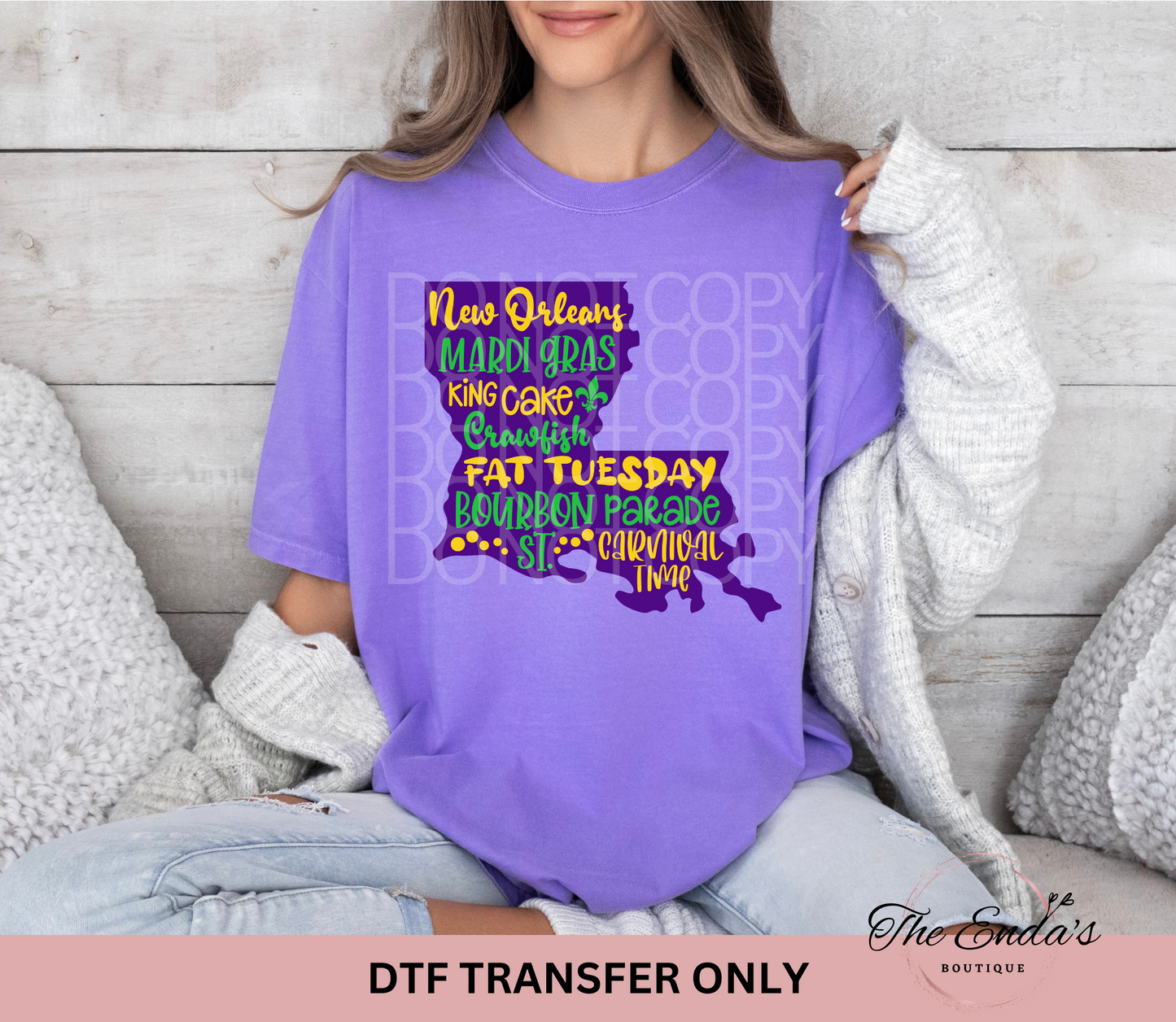 Louisiana DTF Transfer