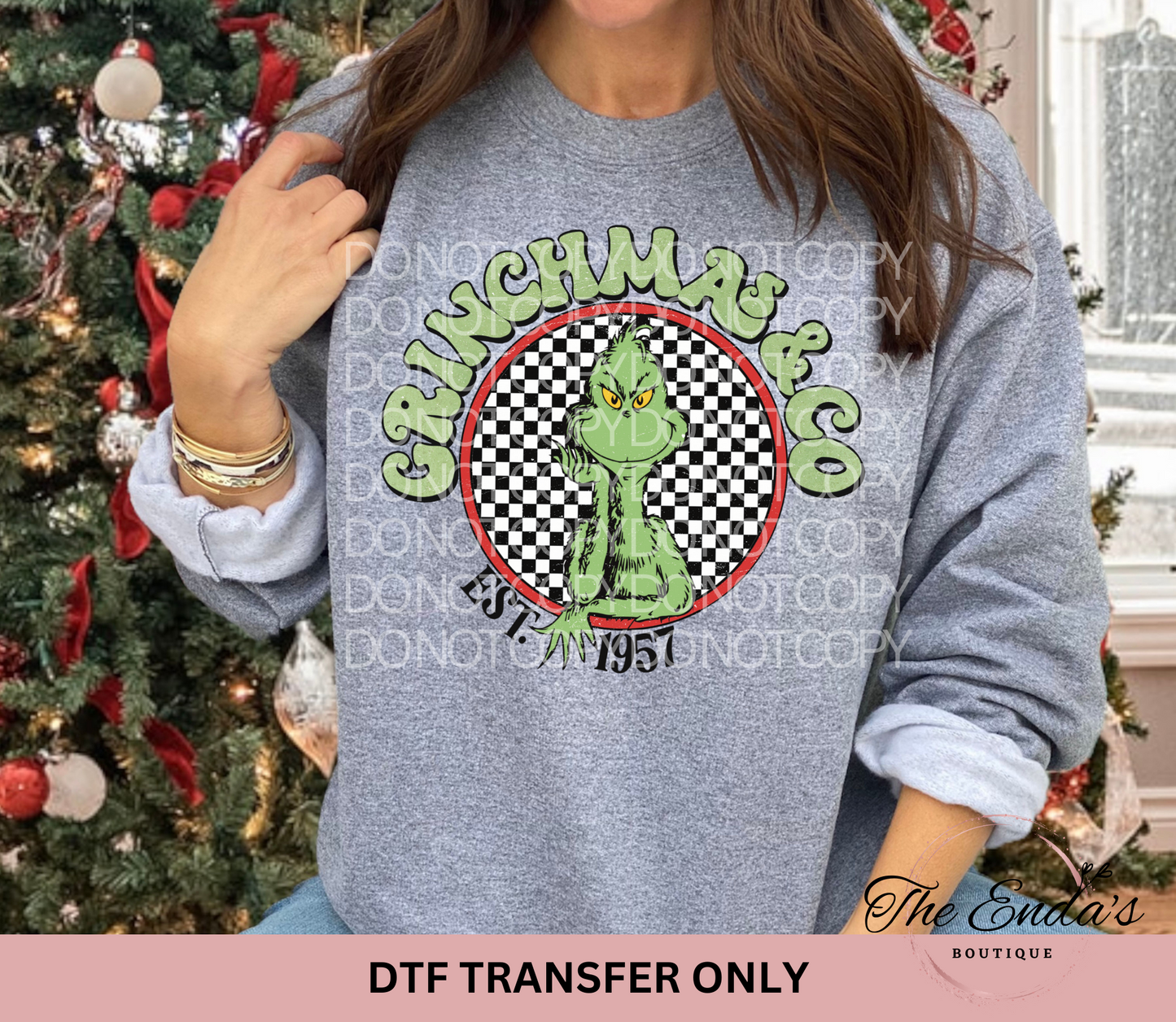 Grinchmas & Co DTF Transfer