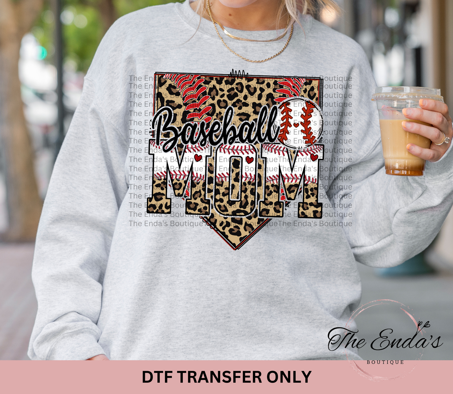 Baseball Mom Base DTF Transfer