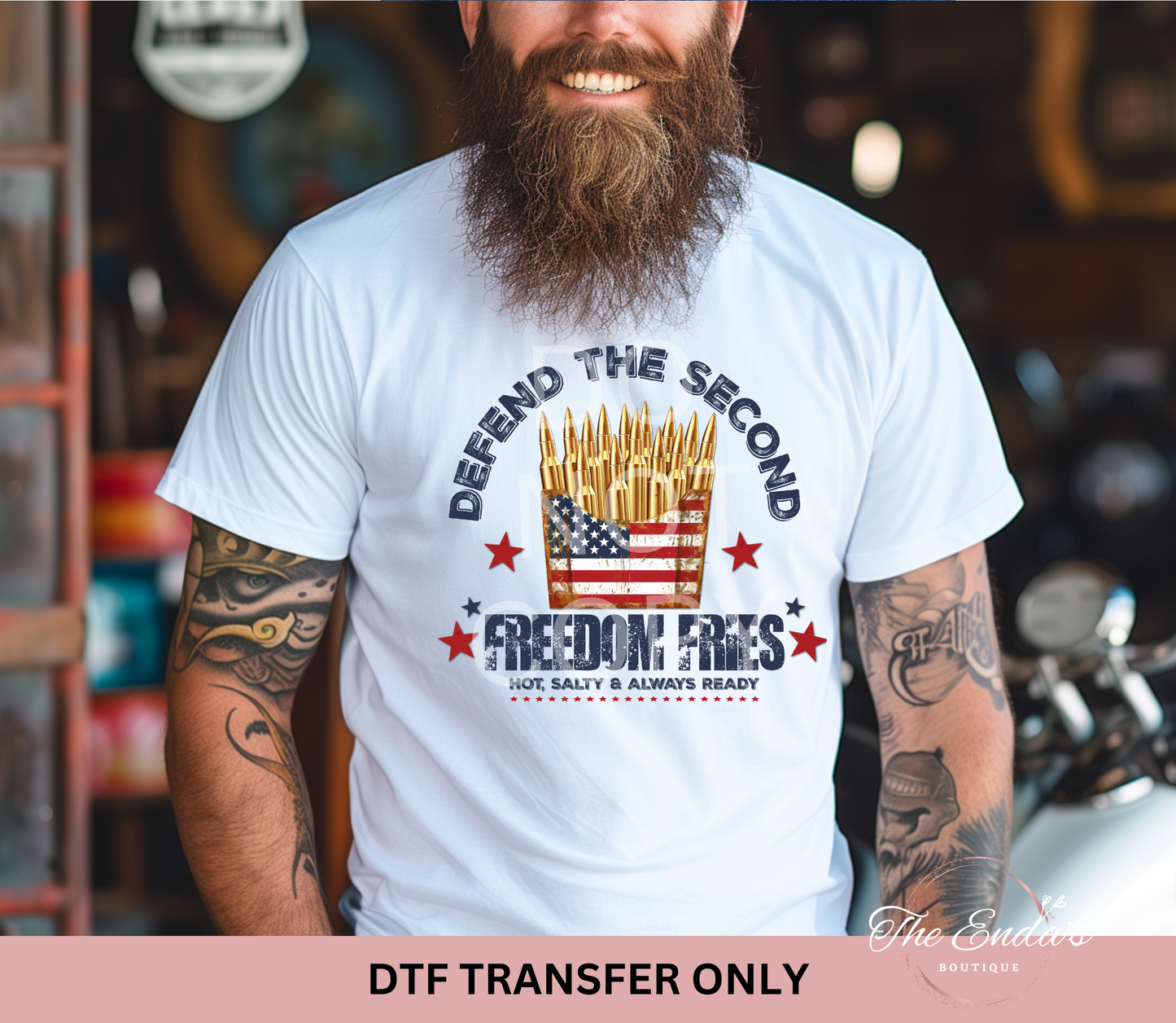 Freedom Fries DTF Transfer