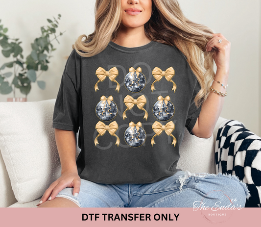 Disco Coquette DTF Transfer