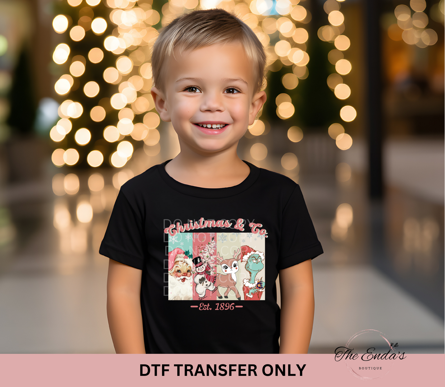 Christmas & Co DTF Transfer