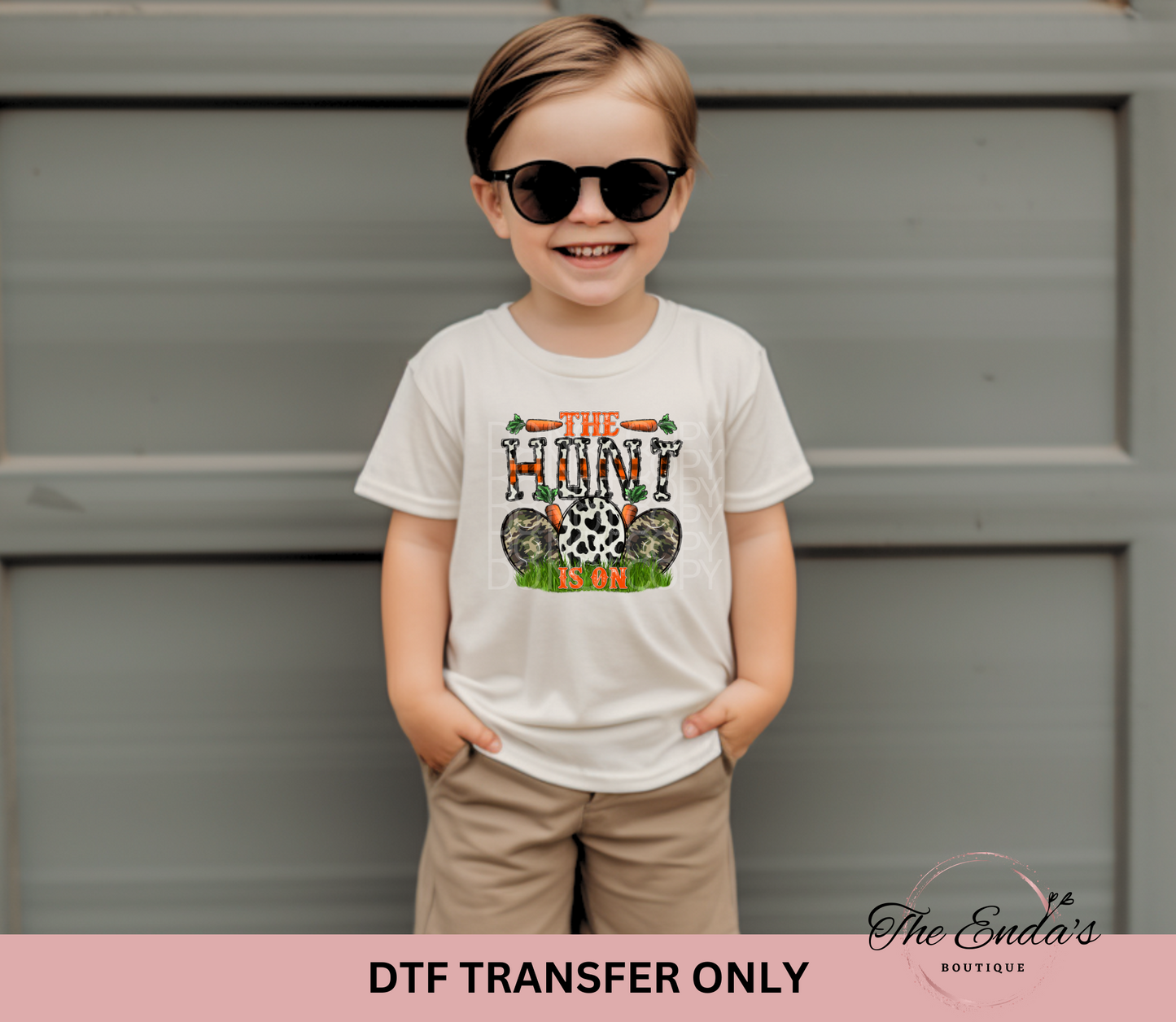 The Hunt Is On DTF Transfer