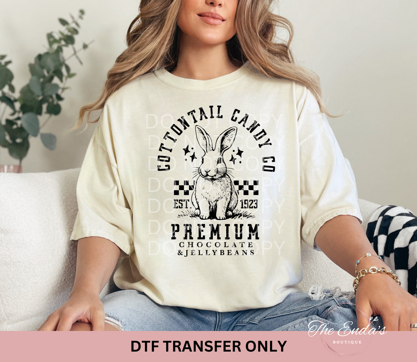 Cottontail Candy Co DTF Transfer