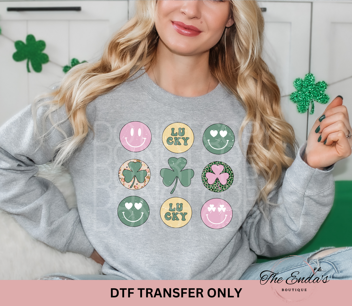 Retro St. Patrick's DTF Transfer