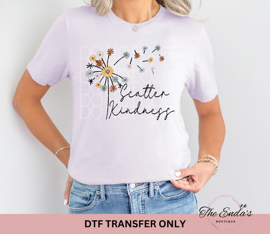 Scatter Kindness DTF Transfer