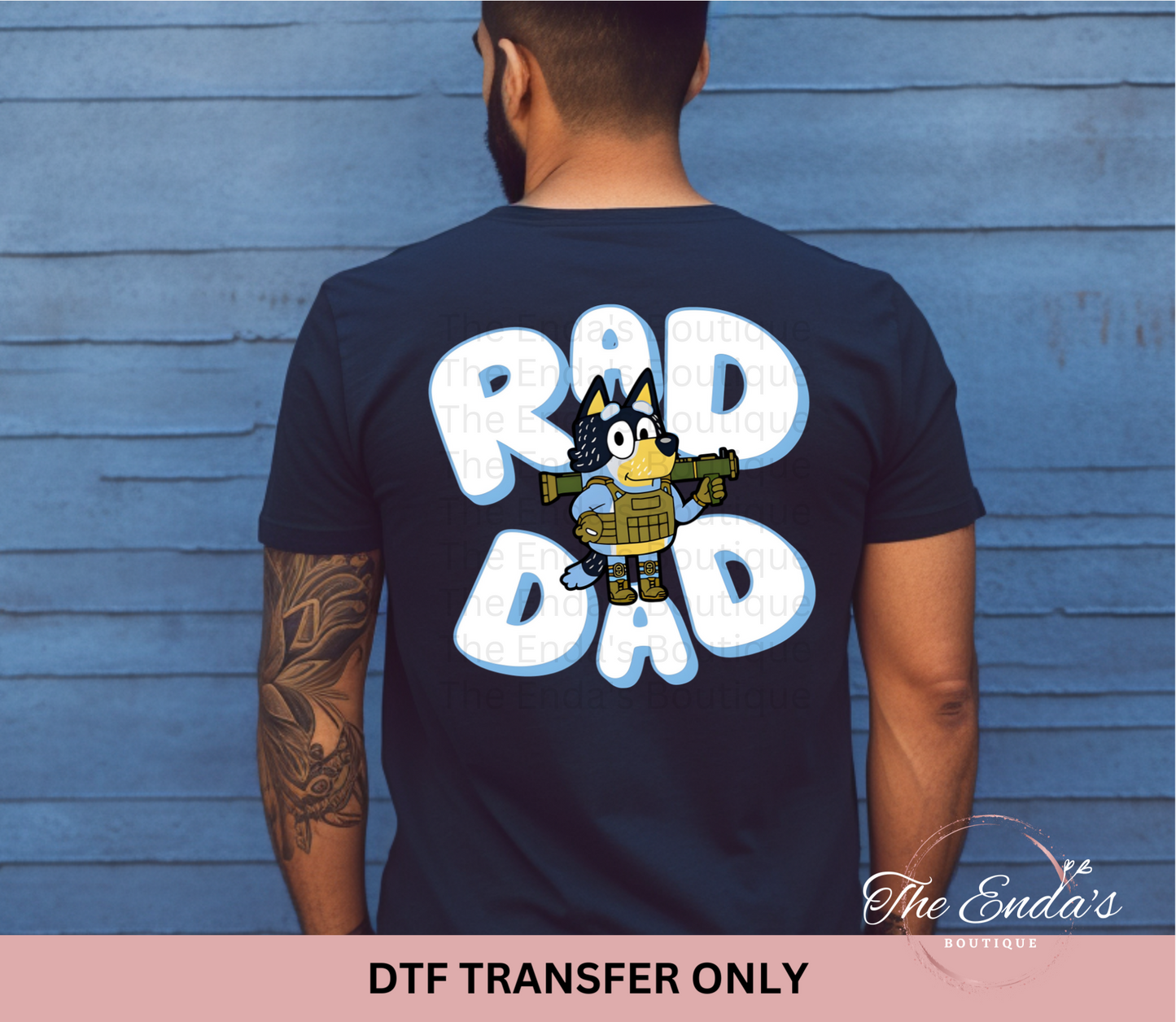 Rad Dad DTF Transfer