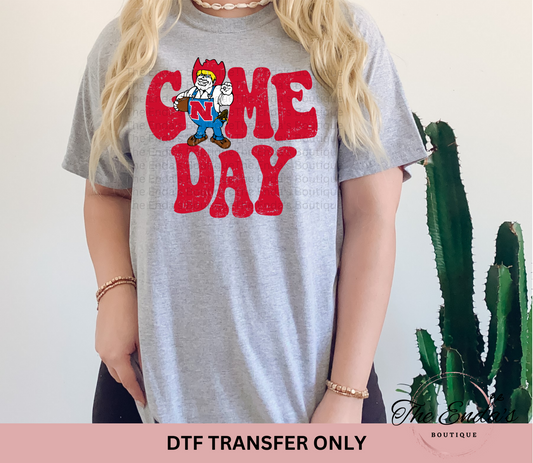 NE Huskers Game Day DTF Transfer