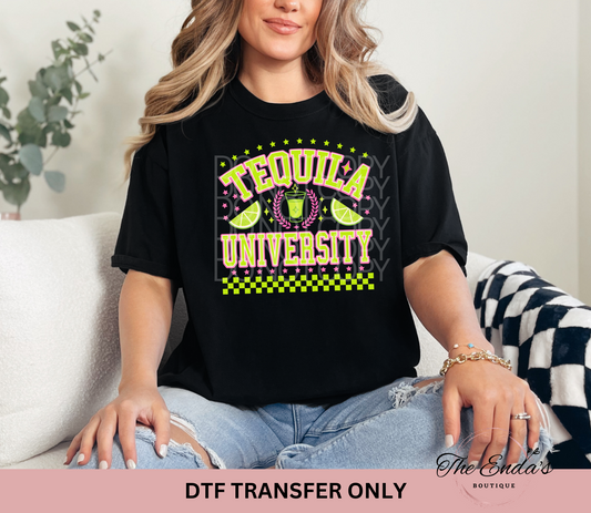 Tequila University DTF Transfer