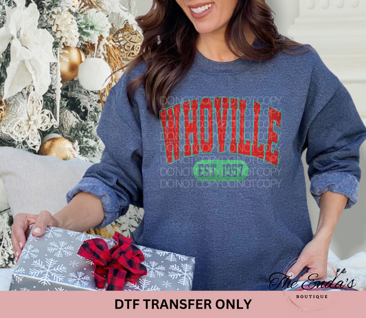 Whoville DTF Transfer