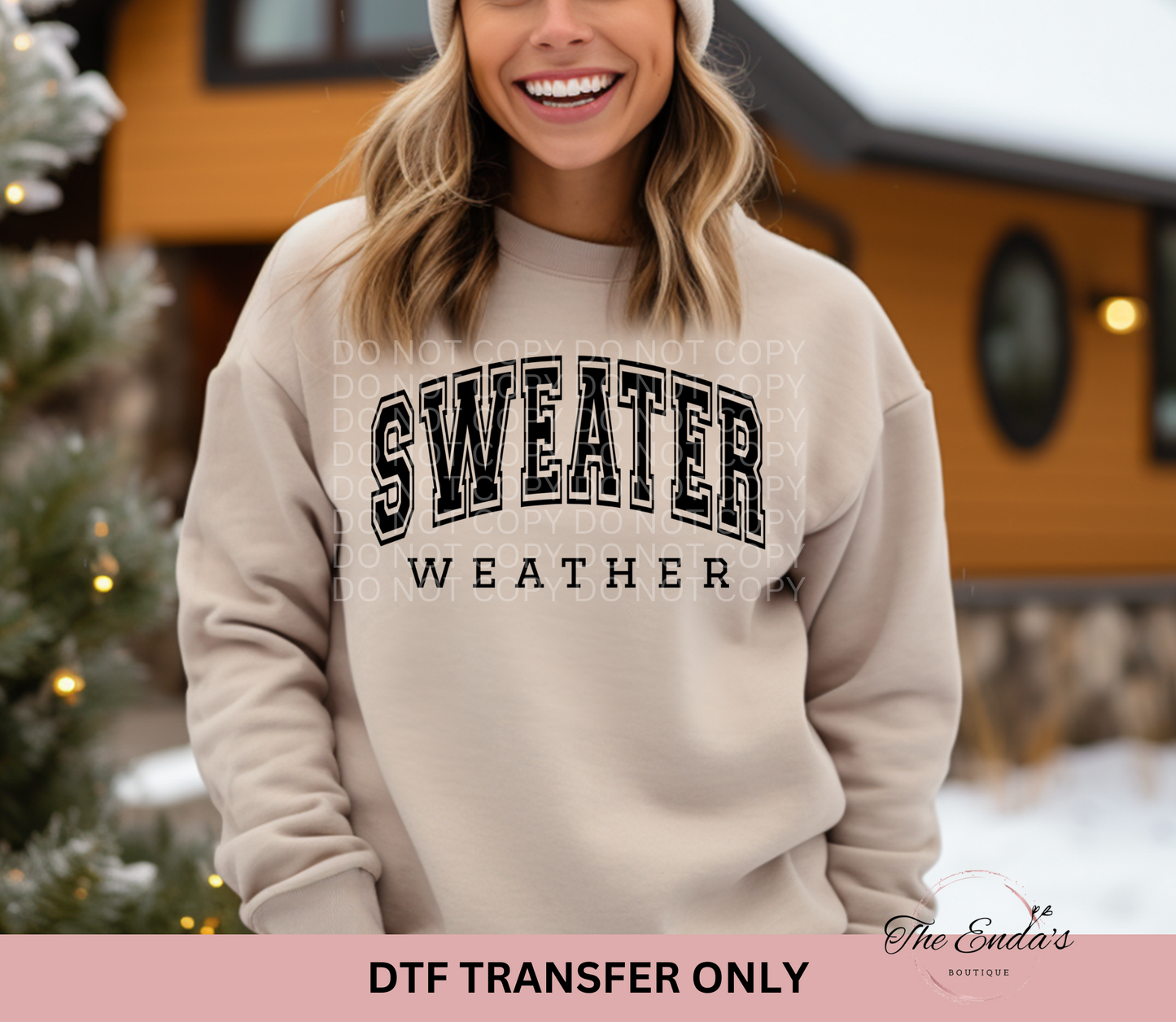 Sweater Weather DTF Transfer