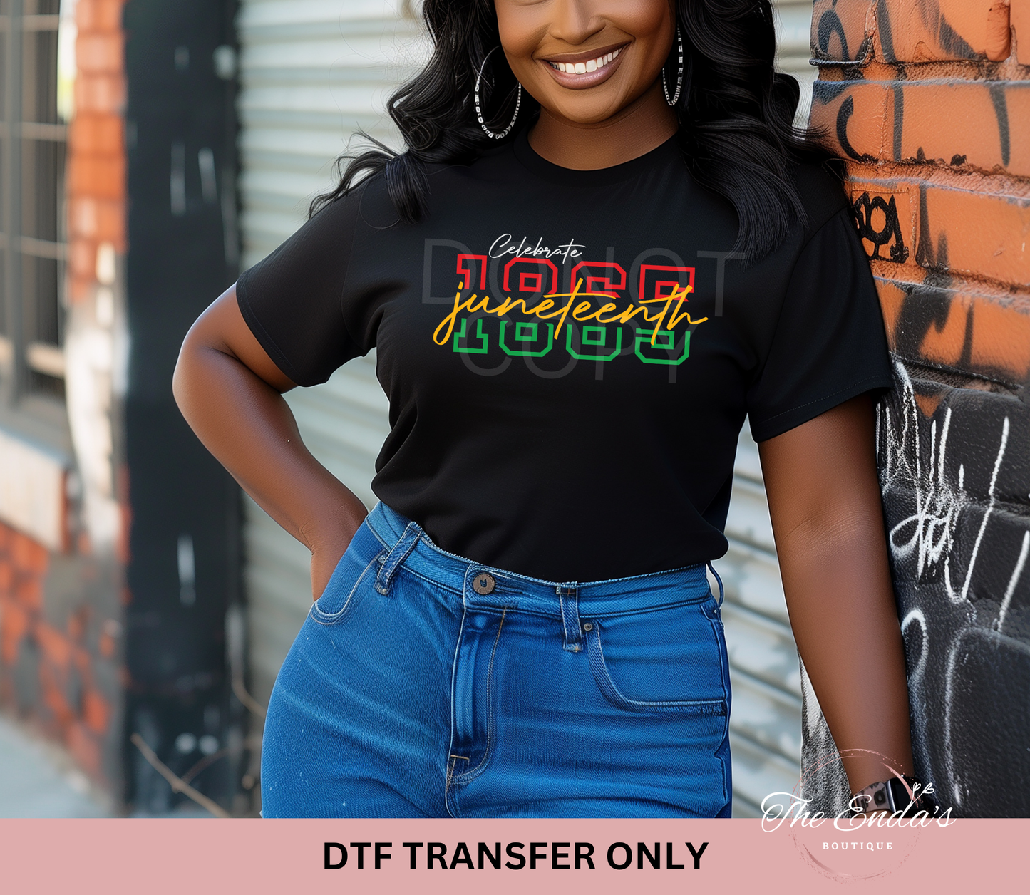 Celebrate Juneteenth DTF Transfer