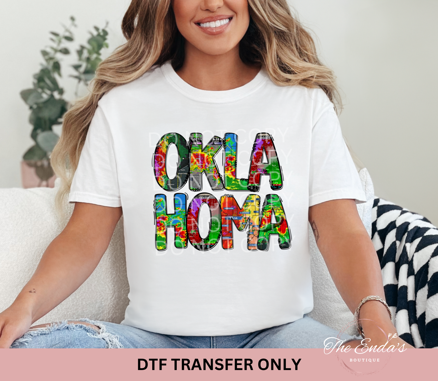 Oklahoma Weather Radar DTF Transfer