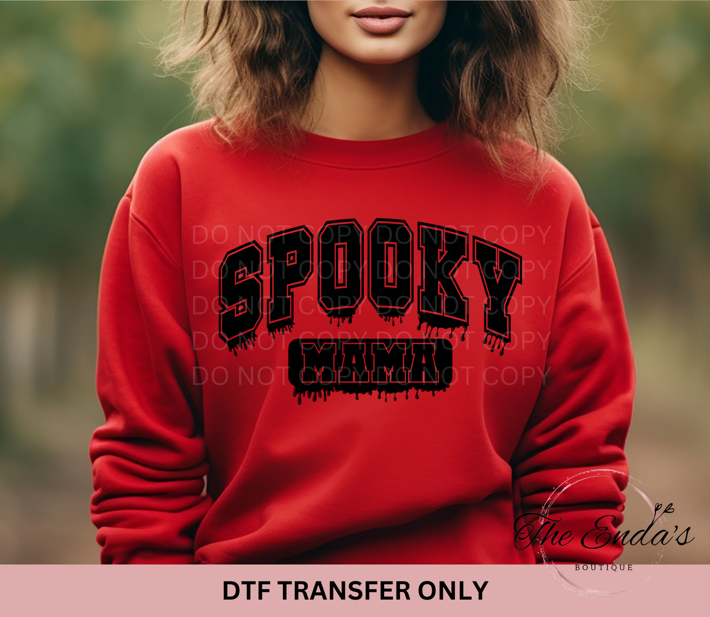 Spooky Mama DTF Transfer