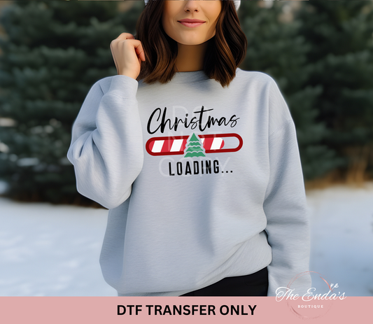 Christmas Loading DTF Transfer