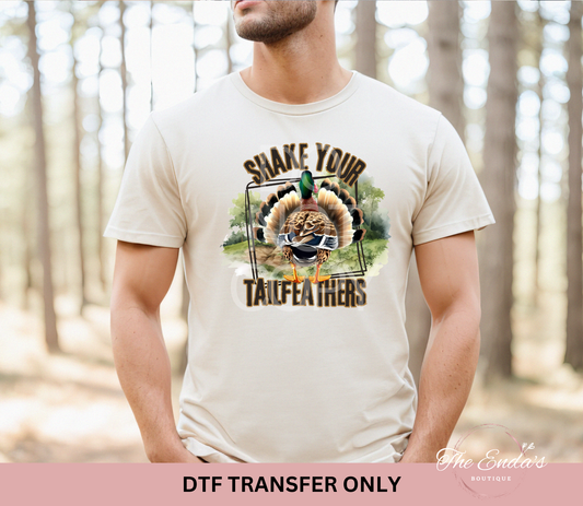 Shake Your Tail Feathers DTF Transfer