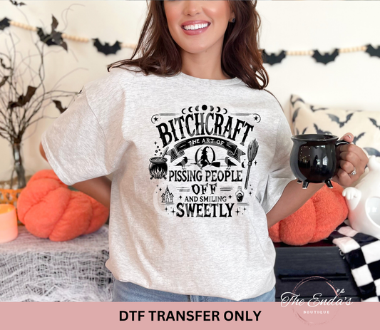 B*tchcraft DTF Transfer