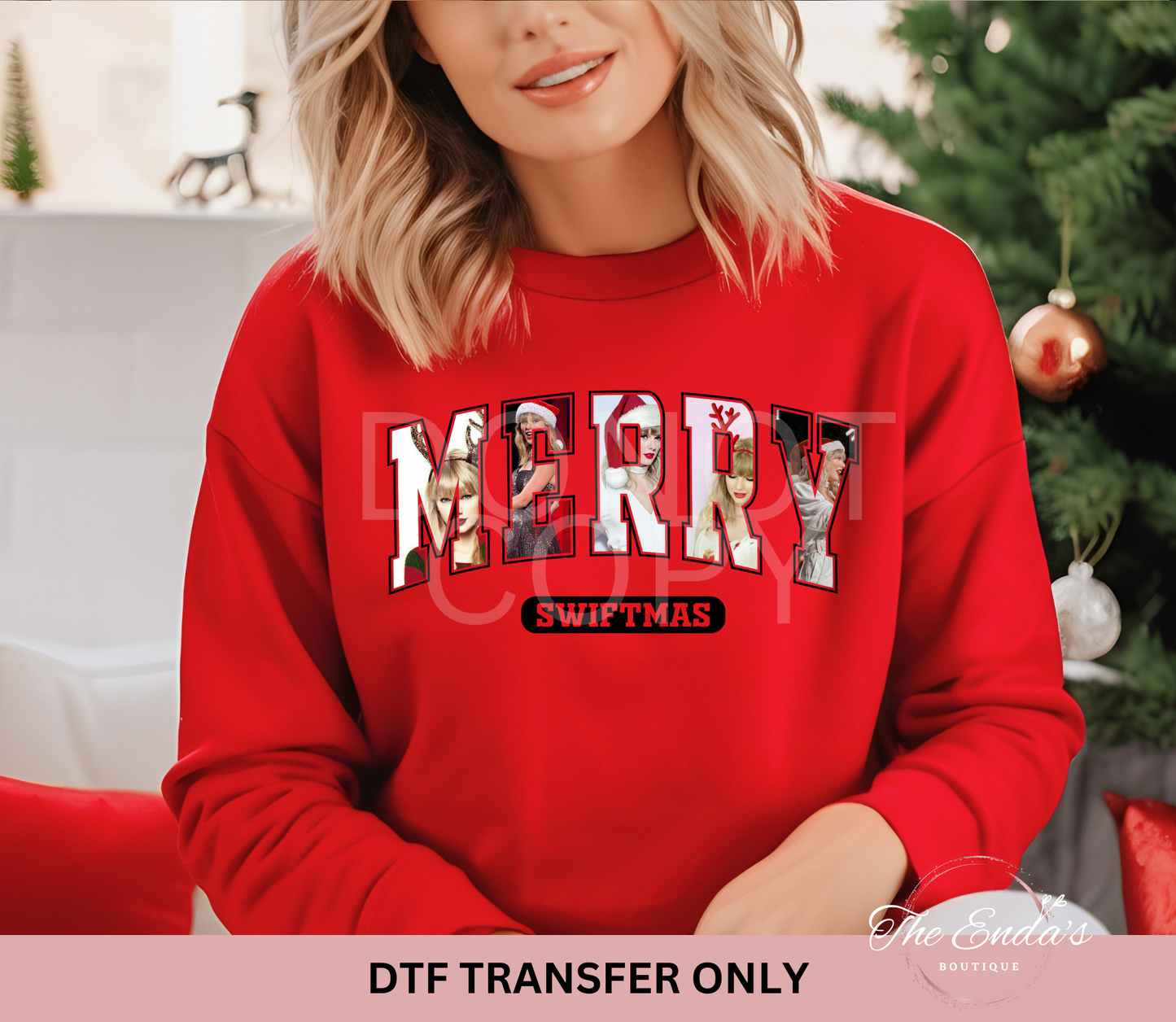 Merry Swiftmas DTF Transfer