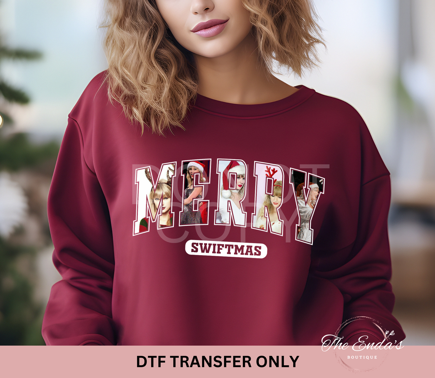 Merry Swiftmas DTF Transfer