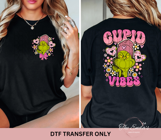 Cupid Vibes (FRONT/BACK SET) DTF Transfer