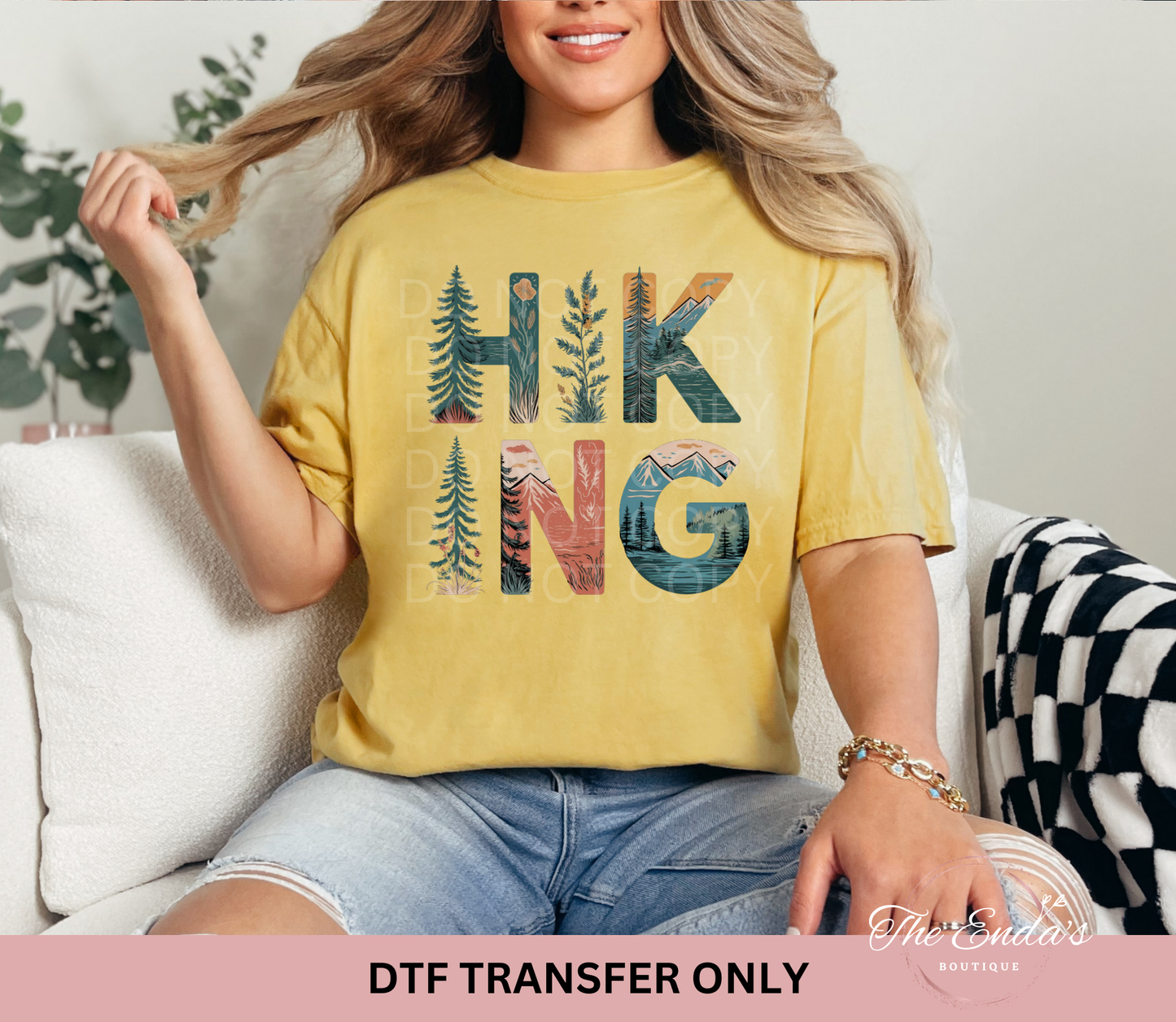 Hiking DTF Transfer