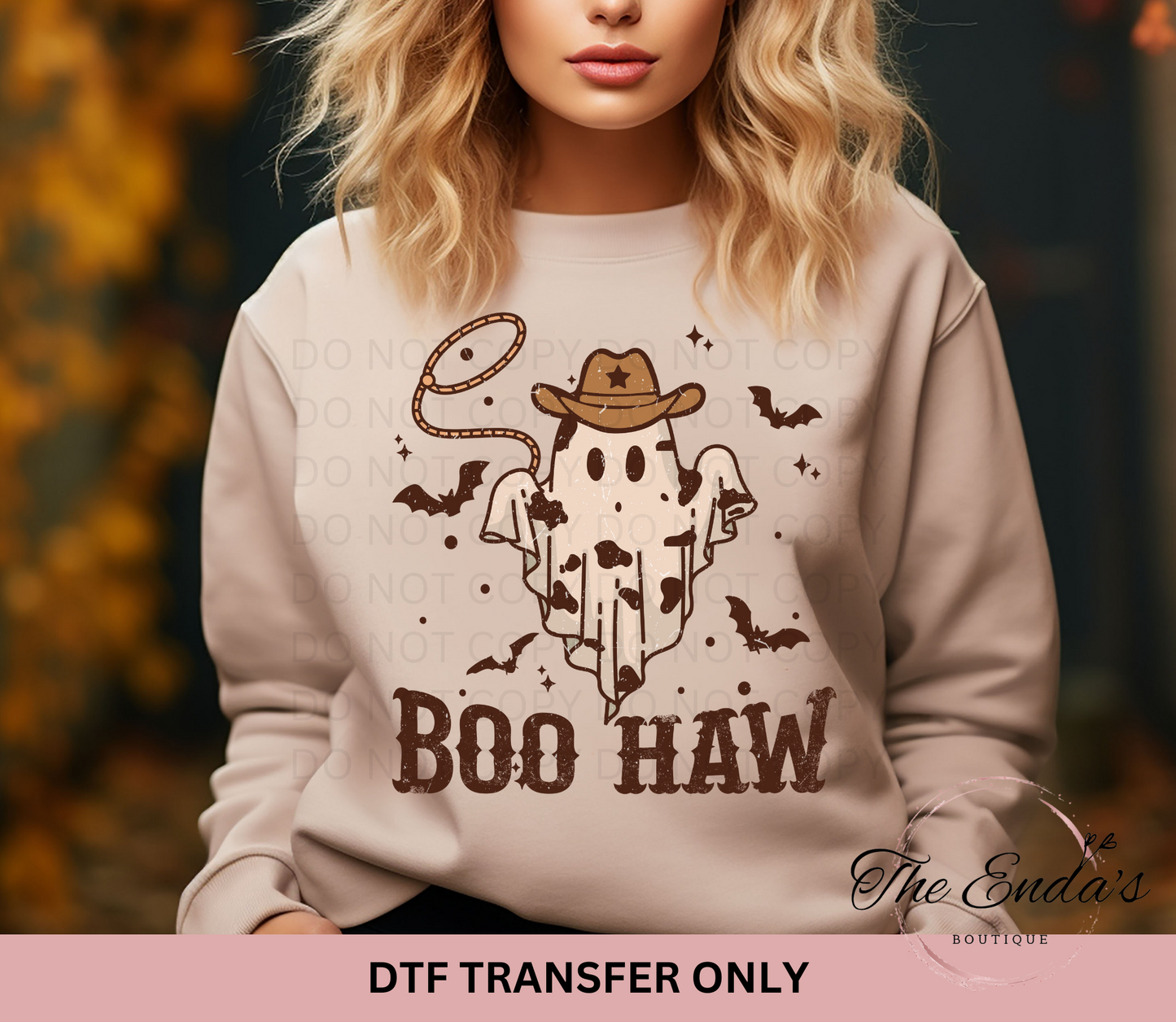 Boo Haw DTF Transfer