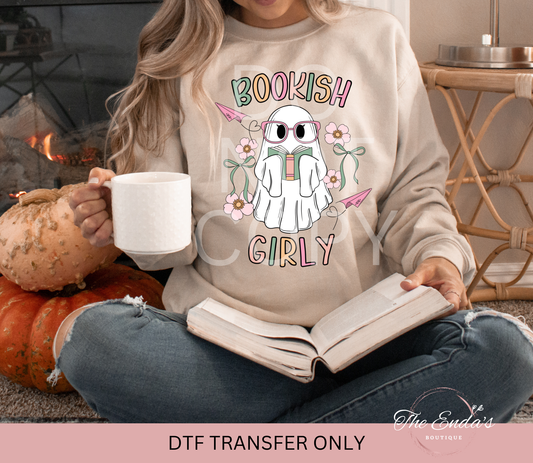 Bookish Girly DTF Transfer