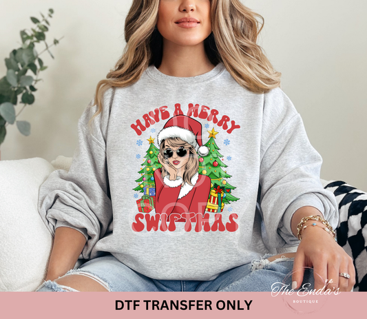 Have A Merry Swiftmas DTF Transfer