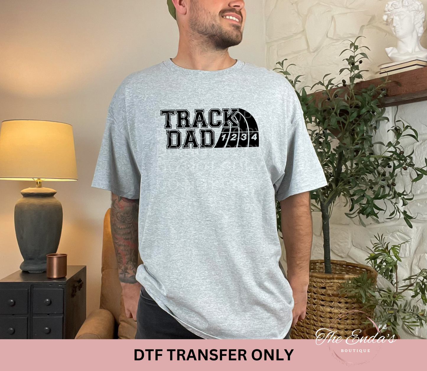 Track Dad DTF Transfer