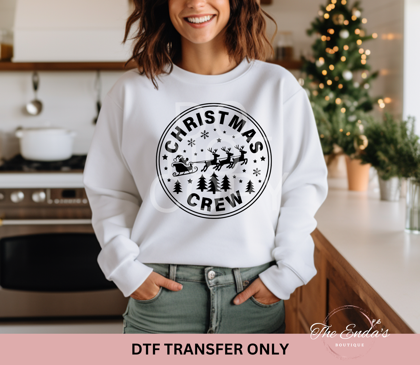 Christmas Crew DTF Transfer