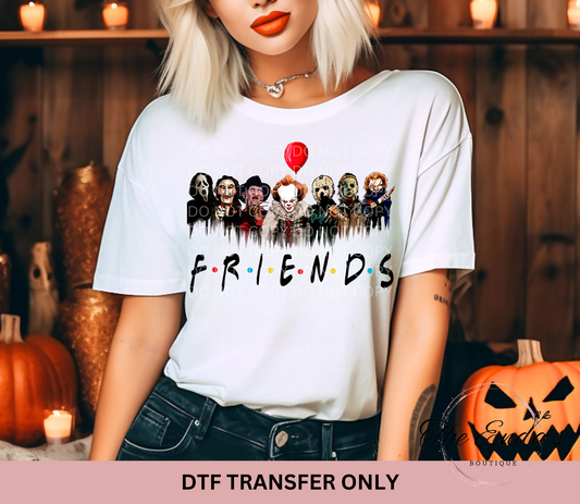 Horror Friends DTF Transfer