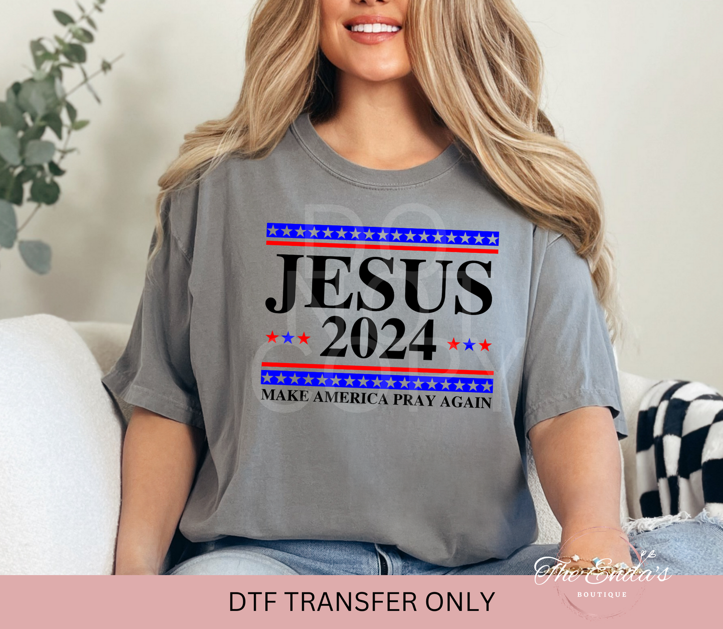 Jesus 2024 DTF Transfer