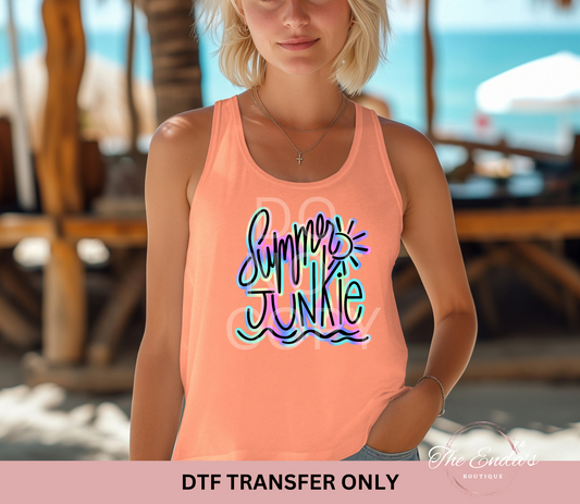 Summer Junkie DTF Transfer