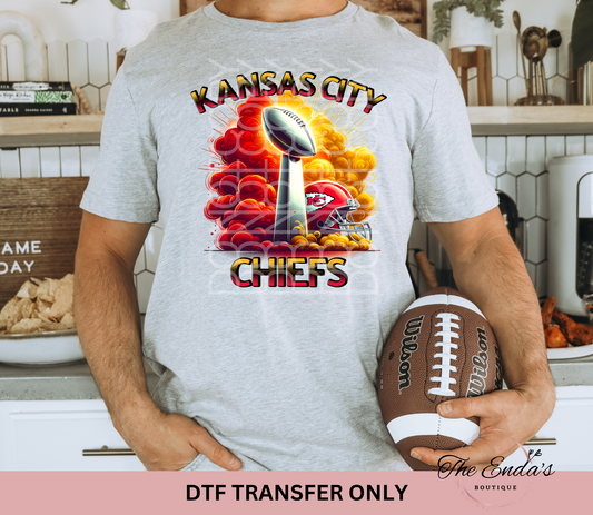 KC Chiefs DTF Transfer