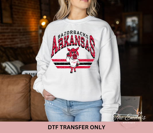 Razorbacks DTF Transfer