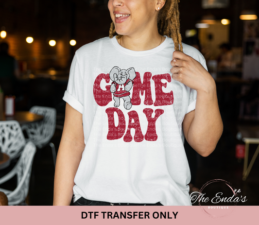 AL Game Day DTF Transfer **AVAILABLE IN TWO DIFFERENT COLORS**