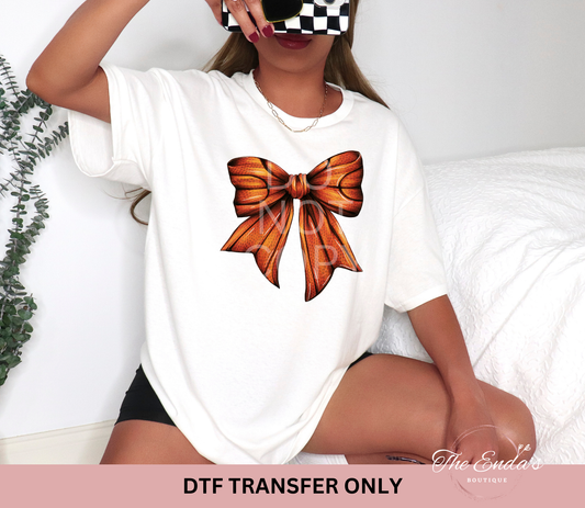 Basketball Bow DTF Transfer