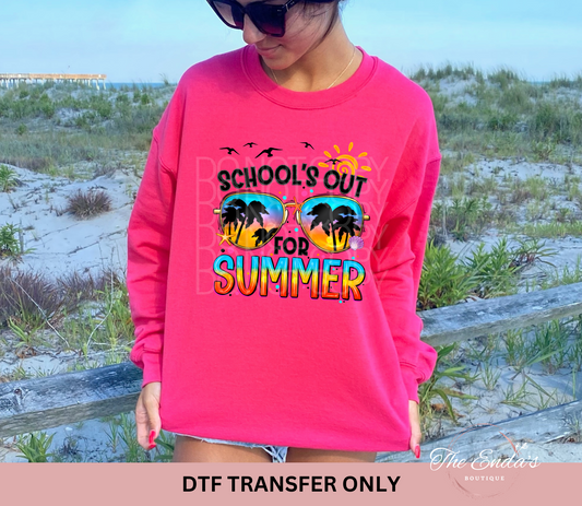 School's Out For Summer DTF Transfer