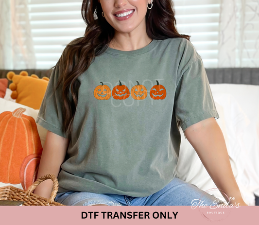 Jackolanterns DTF Transfer