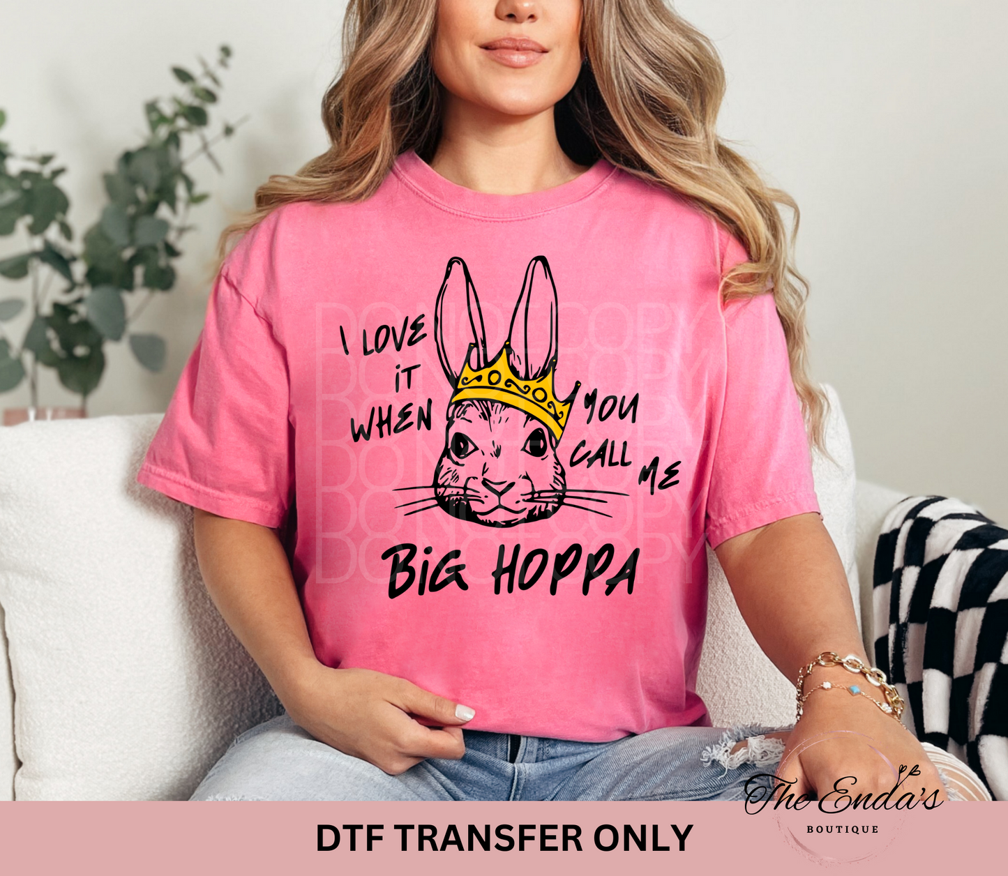 Big Hoppa DTF Transfer