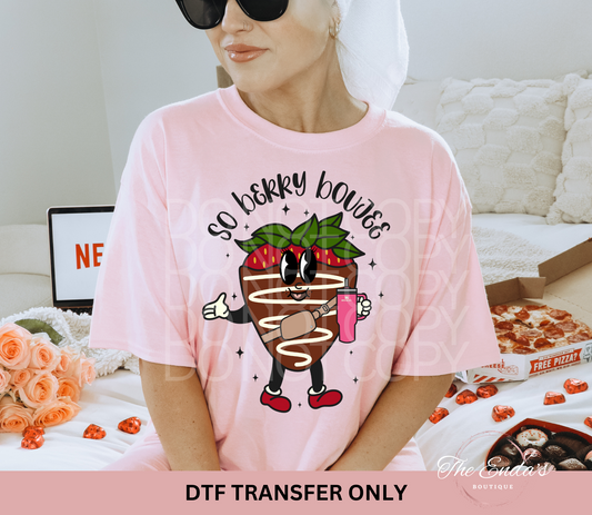 So Berry Boujee DTF Transfer