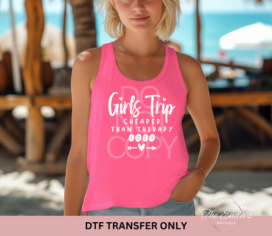 Girls Trip 2024 DTF Transfer