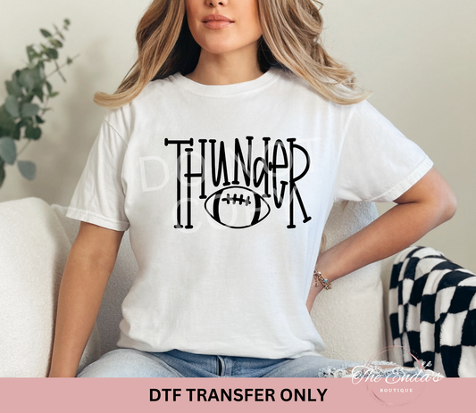 Thunder Football DTF Transfer